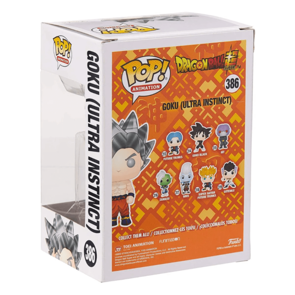 Goku Ultra Instinct Funko Pop #386 Dragon Ball Super