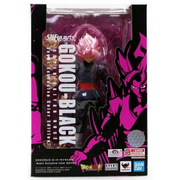 Goku Black Super Saiyan Rose Event Exclusive Color SH Figuarts